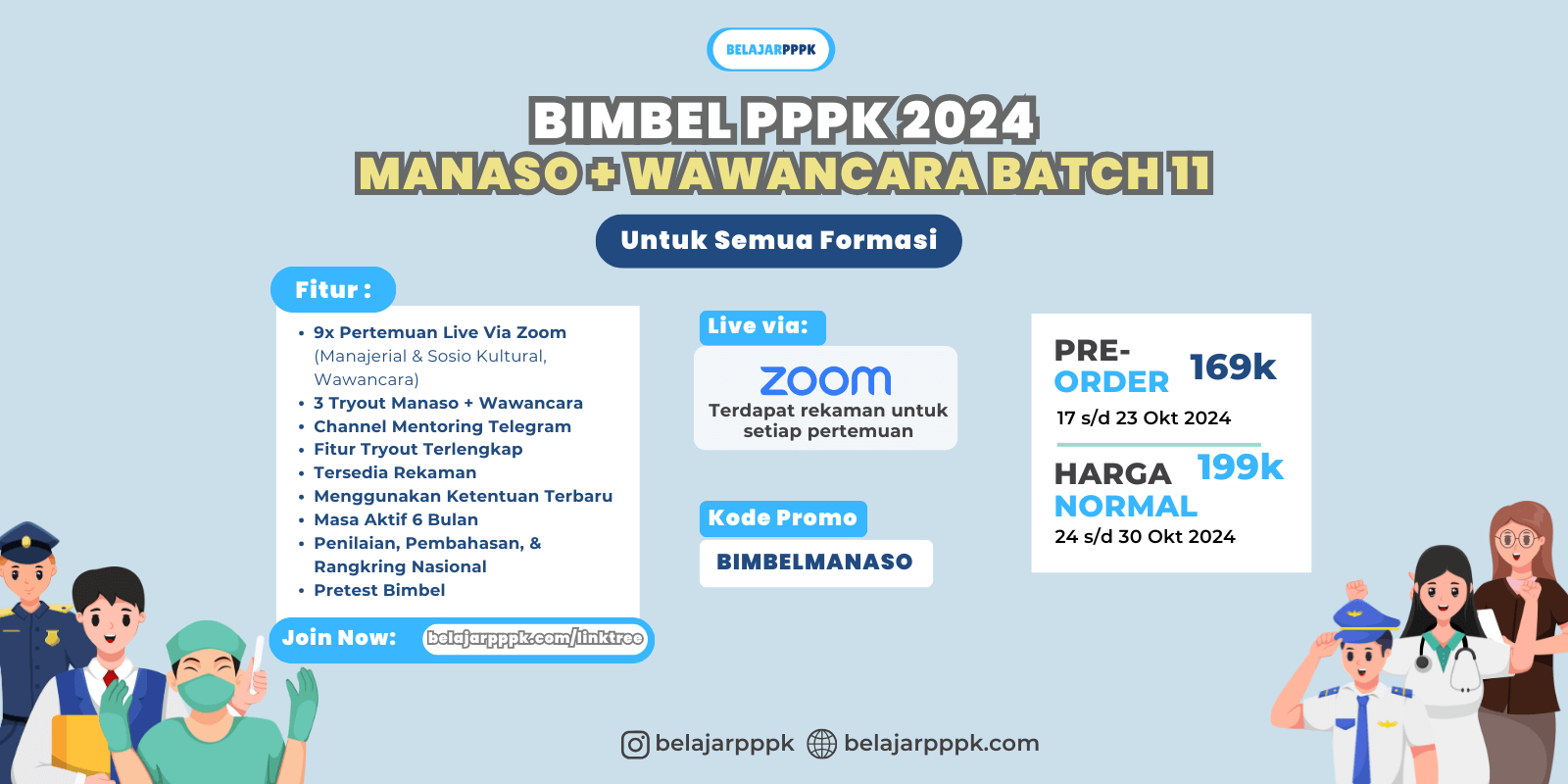 BIMBEL PPPK Manaso + Wawancara 2024 Batch 11